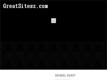 Tablet Screenshot of greatsitesz.com